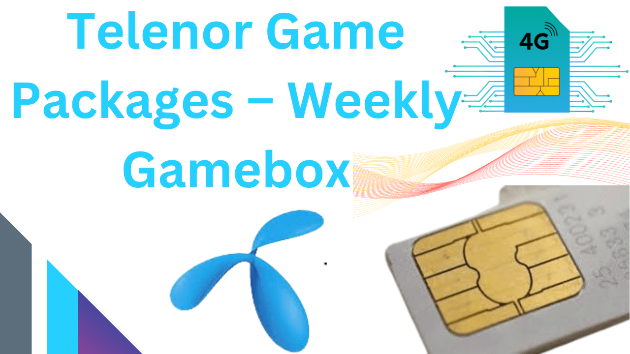 Telenor game packages Code 2024 – Telenor 4G Weekly Gamebox