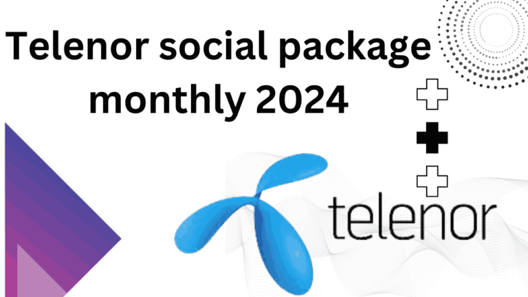 Telenor social package monthly 2024