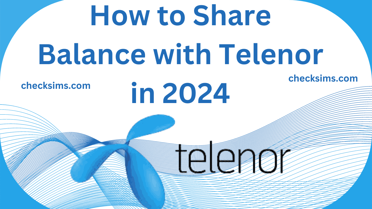 How to Share Balance with Telenor in 2024