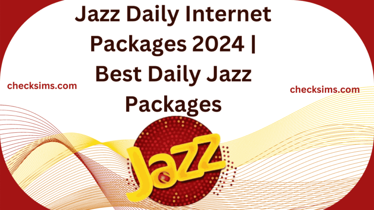Jazz Daily Internet Packages 2024 | Best of Jazz Packages
