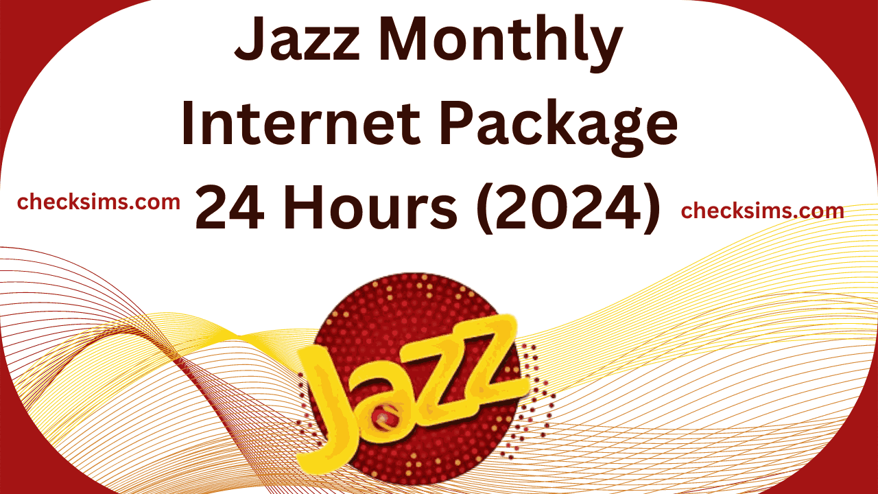 Jazz Monthly Internet Package 24 Hours (2024)