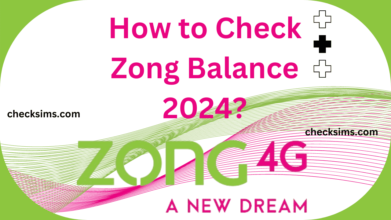 Check Zong Balance