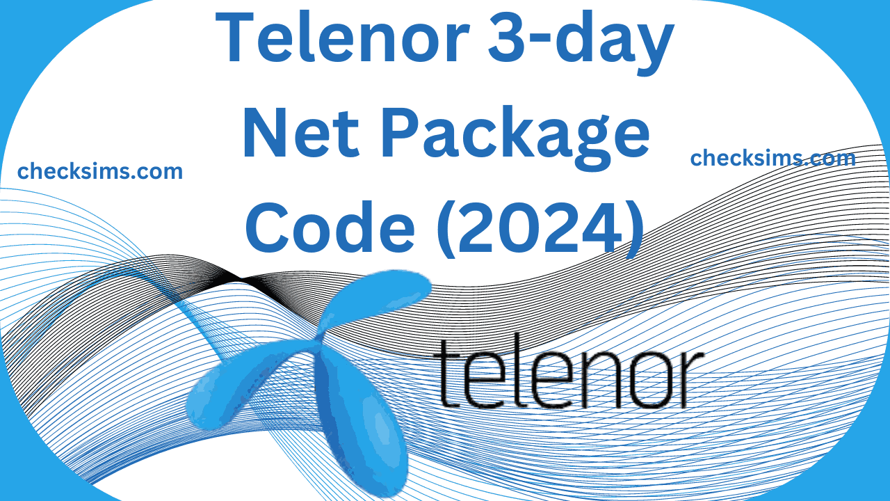 Telenor 3-day Net Package Code (2024)